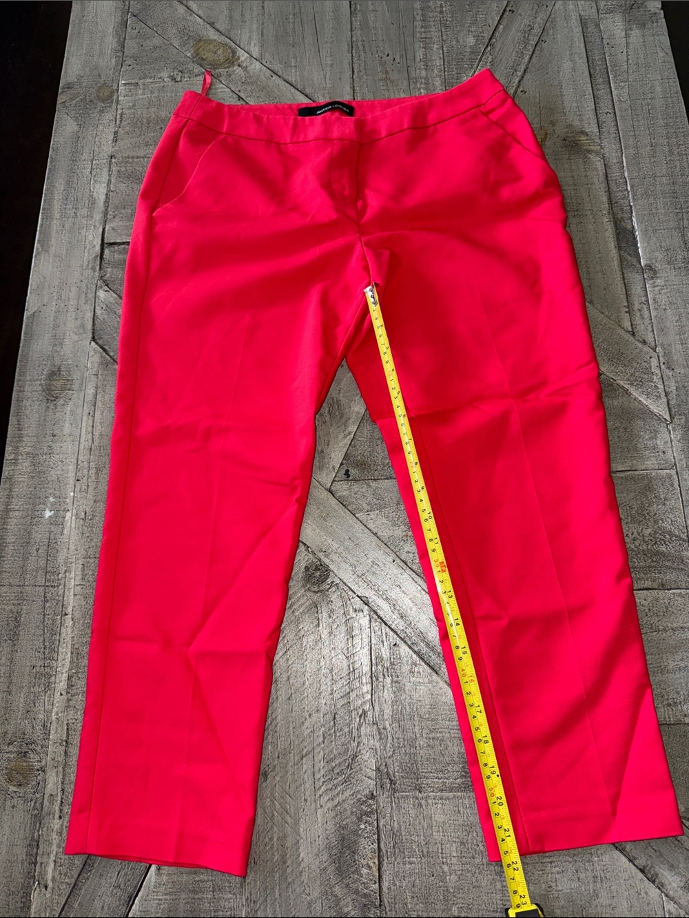 Amanda & Chelsea Red Skinny Pants